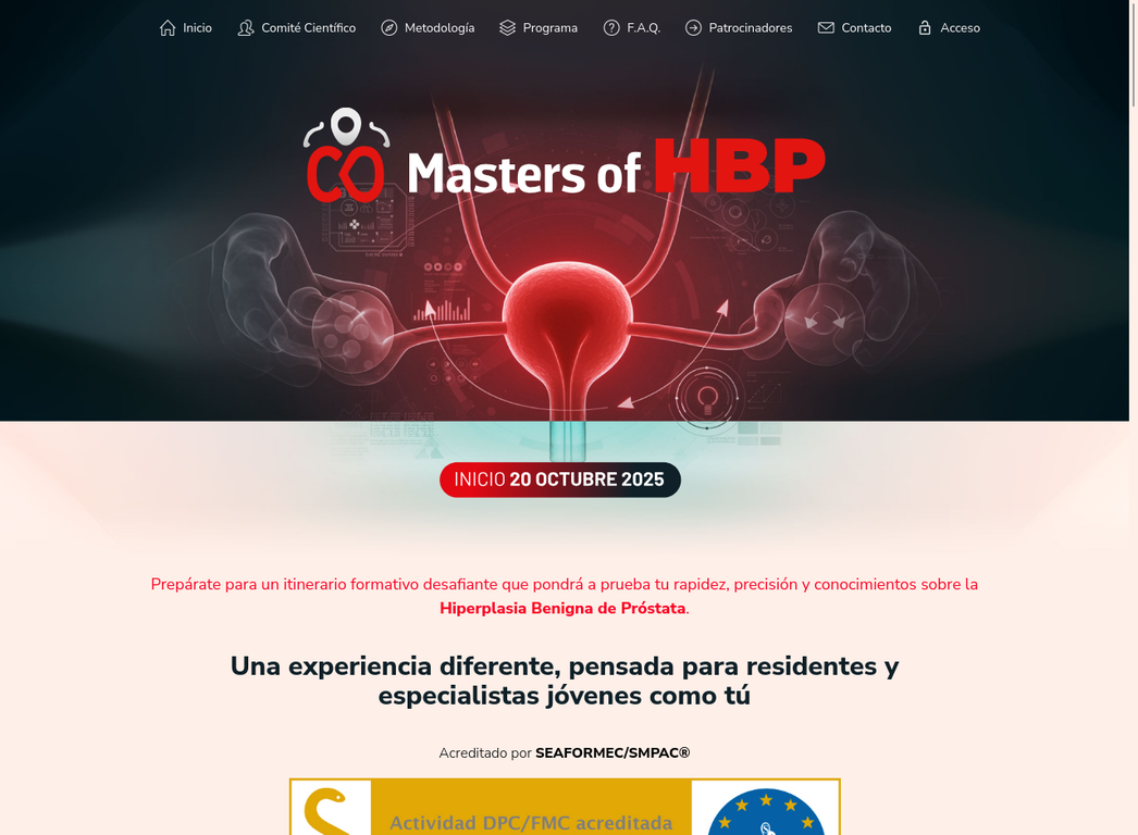 Masters of HBP - Reto formativo sobre HBP